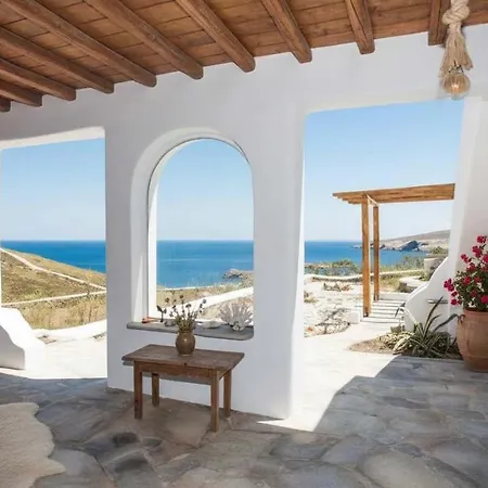 Feriehus Scenic Agios Sostis Retreat With Sea Views