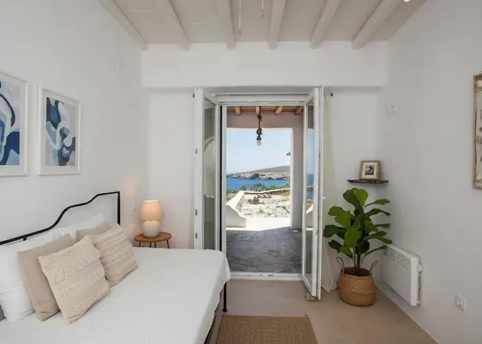 Feriehus Scenic Agios Sostis Retreat With Sea Views