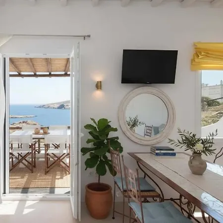 Scenic Agios Sostis Retreat With Sea Views * Mykonos Town