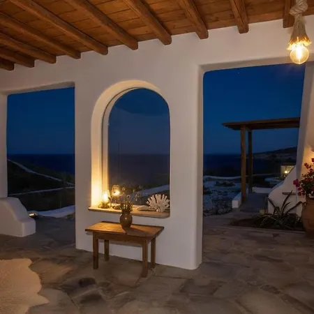 Ferienhaus Scenic Agios Sostis Retreat With Sea Views Mykonos Town