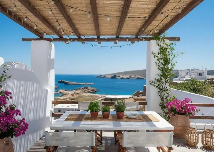 Scenic Agios Sostis Retreat With Sea Views *