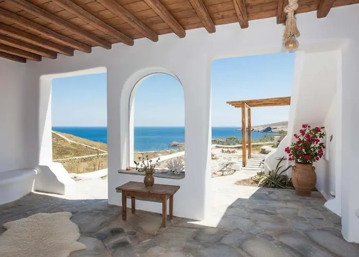 別荘 Scenic Agios Sostis Retreat With Sea Views