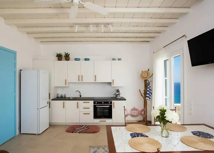 Scenic Agios Sostis Retreat With Sea Views Mykonos Town