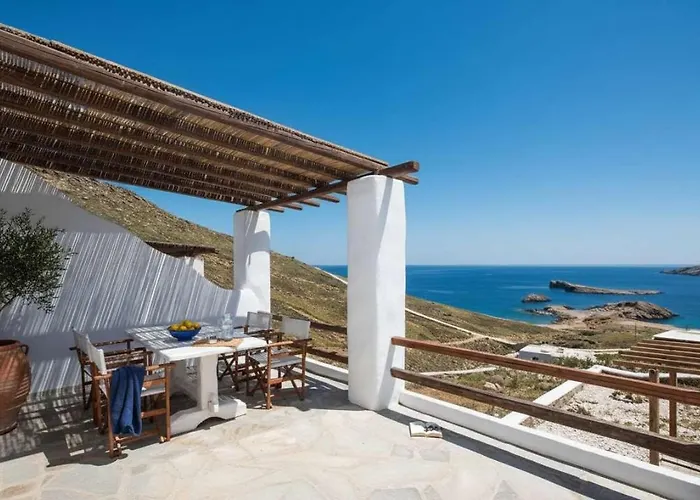Scenic Agios Sostis Retreat With Sea Views Mykonos Town